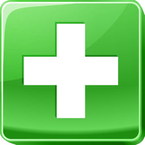 Green Plus Sign Icon Free Icons Library