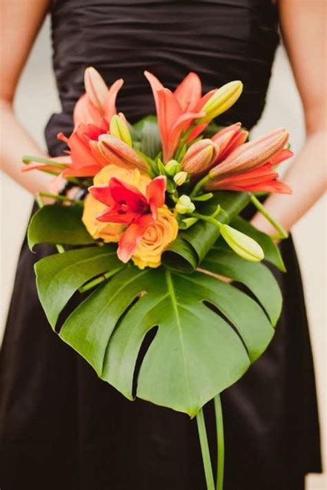 They are basically the flowers which need to be arranged in floral arrangements according to your preferences and choices, or according to the theme of the wedding. Bridal Bouquet Trend: The Tropical Bunch - Arabia Weddings