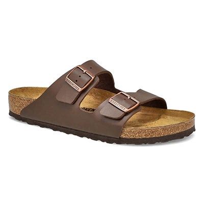 Birkenstock Men S Arizona Bf Sandal Brown Softmoc Com