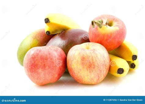 Pile Of Fruits Stock Photo Image Of Fruit Isolated 11287256