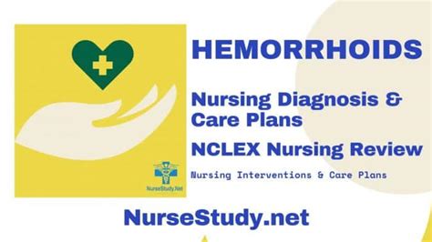 Hemorrhoids Nursing Diagnosis And Nursing Care Plan Nursestudynet
