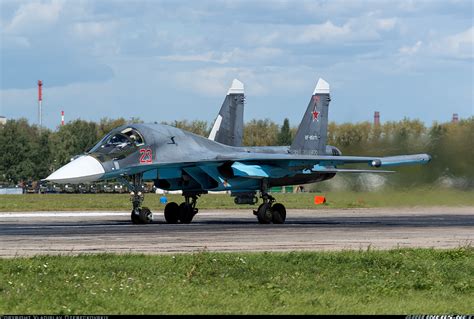 Sukhoi Su 34 Russia Air Force Aviation Photo 2689599