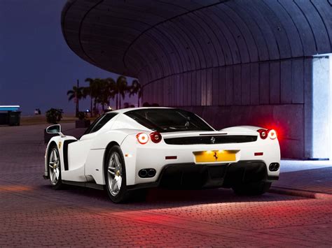 Legendary White Enzo Ferrari Is Up For Auction Without Reserve