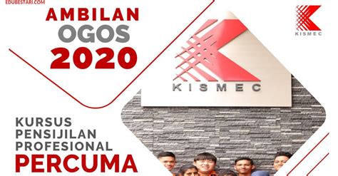 Ikuti serba sedikit maklumat yang berkaitan pemilihan pusat pengajian tinggi yang ditawarkan di malaysia. Permohonan Program Pensijilan Profesional KISMEC Percuma ...