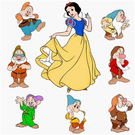 Snow White And The Seven Dwarfs Clipart At Getdrawings Free Download