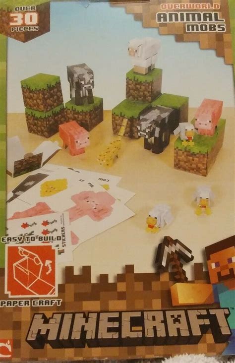 7 Minecraft Giant Cow Papercraft Paper Crafts