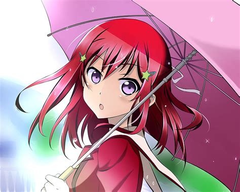Cute Anime Girl Umbrella Tomoyo Kanzaki Hd Wallpaper Pxfuel
