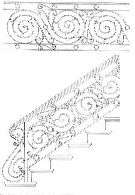 Stair Railing Design Drawings Inspirations For You Balcony Or