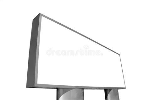 Large Blank Billboard Stock Photo Image Of Outdoor Information 4306536