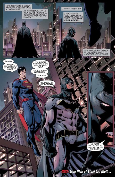 Dc Comics Rebirth Spoilers And Review Dc Rebirths Batman 4 Superman