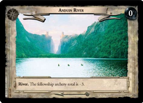 Lotr Anduin River Ungraded The Hunters Lord Of The Rings Tcg