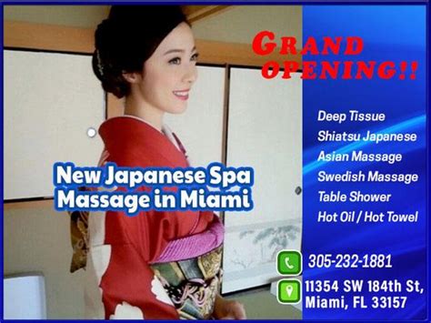 New Japanese Massage Asian Spa 11354 Sw 184th St Miami Fl Yelp