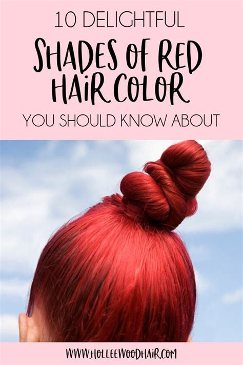 14 Fierce Shades Of Red Hair Color The Difference Between Them All