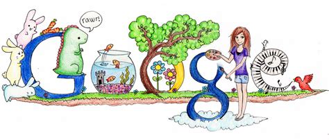 The state and territory winners are in! Doodle 4 Google by Mushiboo on DeviantArt