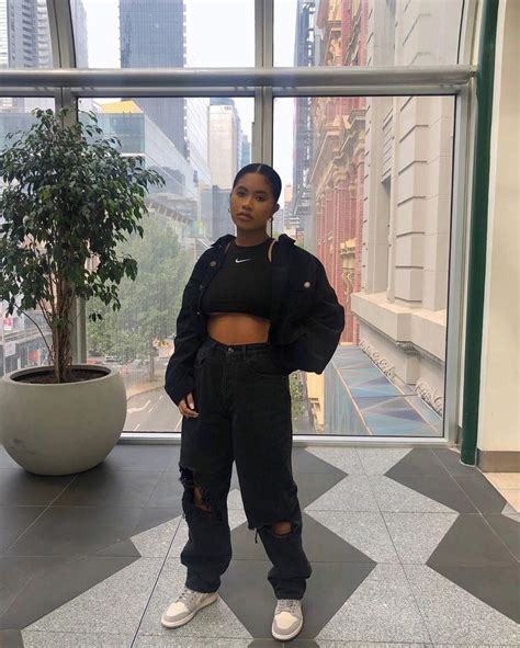 Stefneyv 🌊🌊 On Instagram “mood When I Wear Black Double Denim 👉🏾