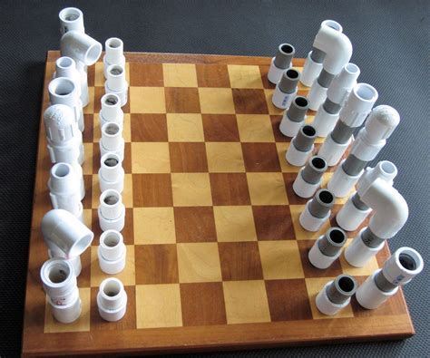 Chess Pieces From PVC Pipe & Fittings : 4 Steps - Instructables