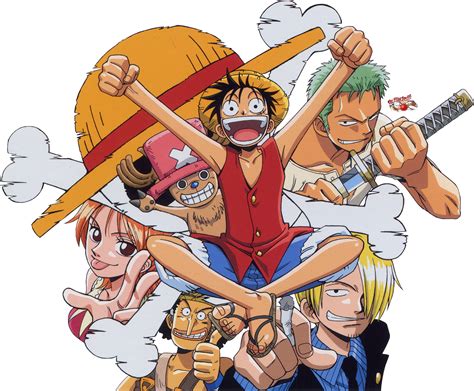 Render One Piece Luffy Zoro Usopp Sanji Chopper Nami Mugiwara One