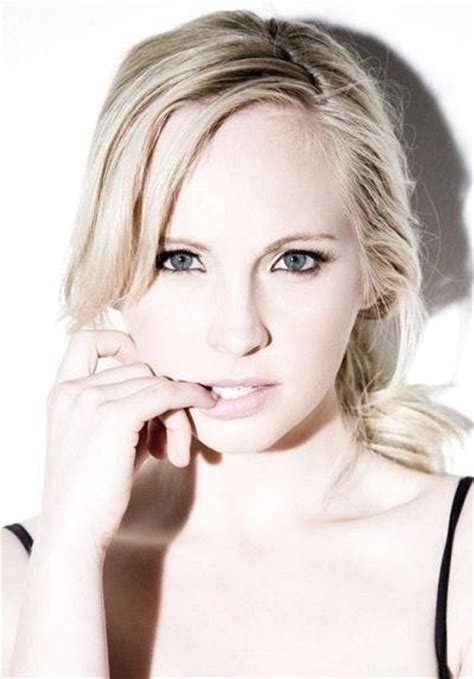 Beautiful Blonde Blue Eyes Candice Accola Caroline Girl Image