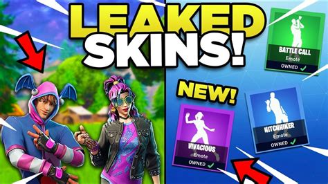 This list contains fortnite leaks and unreleased skins. *NEW* LEAKED SKINS & EMOTES In Fortnite Season 5! - YouTube