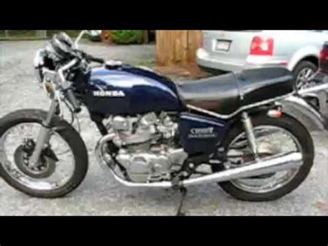 You are looking at a 1975 honda cb500. 1975 honda CB500T Cafe Racer - YouTube