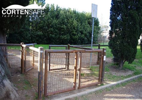 Nuove Recinzioni In Cor Ten Per Le Aree Cani Di Sesto Fiorentino