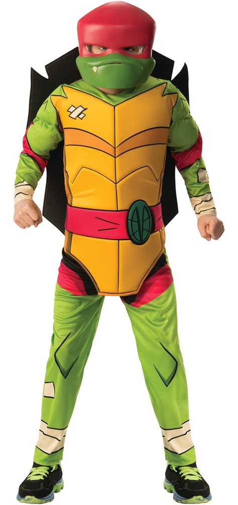 Boys Deluxe Teenage Mutant Ninja Turtle Raphael Halloween Costume