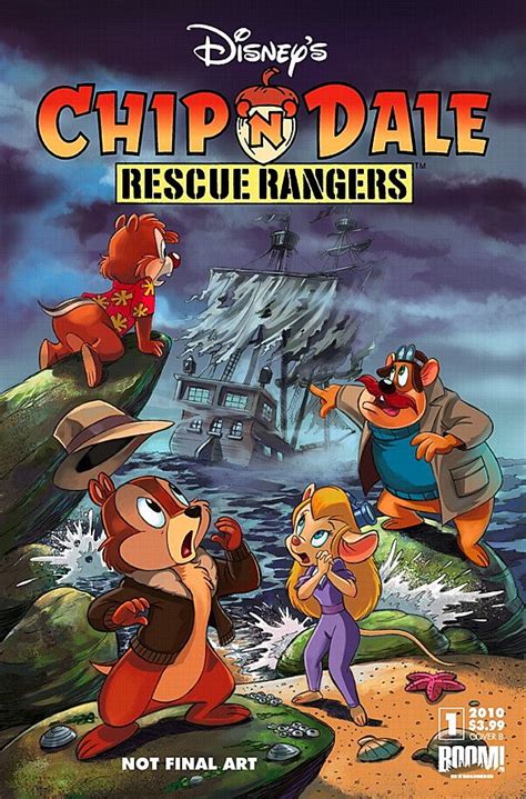 Chip N Dale Rescue Rangers Comic On The Way From Boom