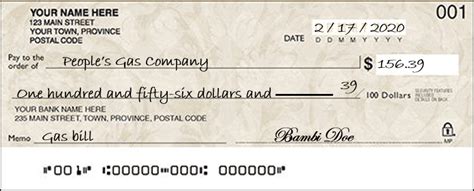 11 05 eleven and 5 100 example. How to Write a Cheque: A Step-By-Step Guide | Finder Canada