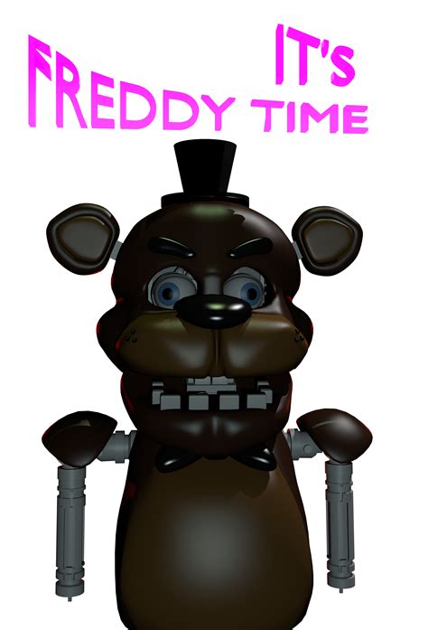 F Naf Freddy 3d Model