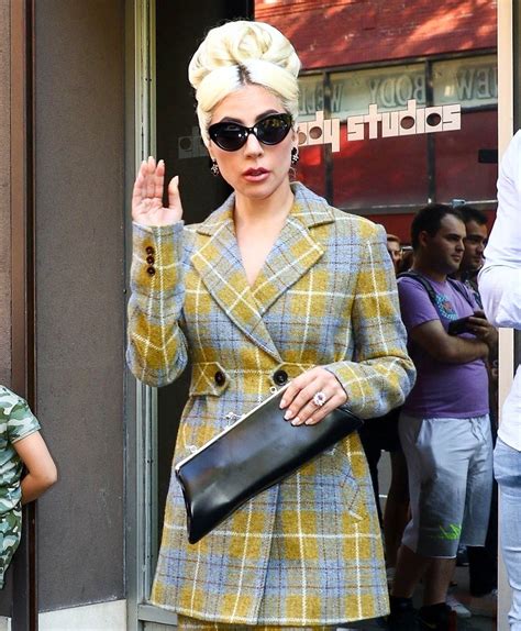 lady gaga steps out in new york in multiple outfits