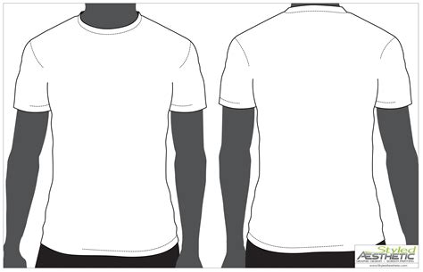 T Shirt Outline Front And Back Clipart Best Clipart Best
