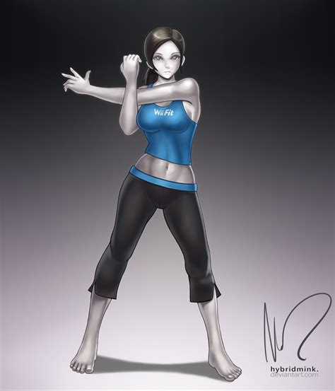 Wii Fit Trainer By Hybridmink On DeviantArt