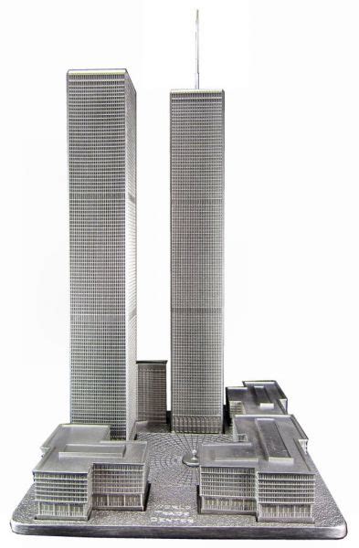 Replica Buildings Infocustech Twin Towers Complex 150 New York City