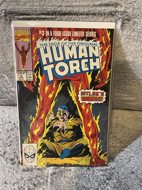 Saga Of The Original Human Torch 3 1990 Comic Books Copper Age