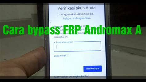 We did not find results for: Cara bypass FRP Andromax A - YouTube