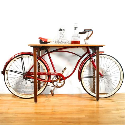I Liked This Design On Fab Bicycle Bar Table Bicycle Bar Diy Entry