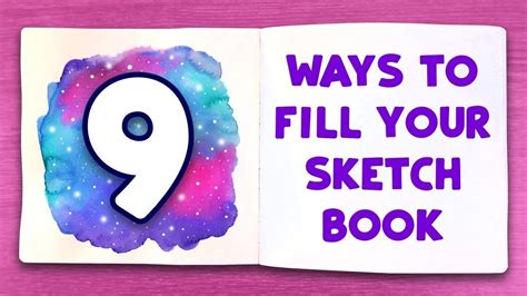 9 Easy Doodles To Fill Your Sketchbook Youtube Sketch Book Doodles
