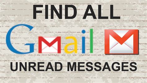Find All Gmail Inbox Unread Youtube Tutorial Gmail Tipsandtricks
