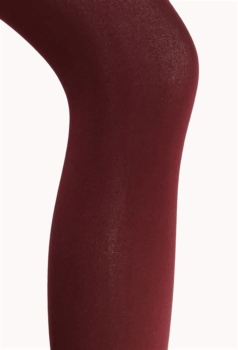Forever 21 Classic Opaque Tights 5 Forever 21 Lookastic
