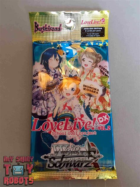 My Shiny Toy Robots Game Review Weiss Schwarz Love Live Trial Deck