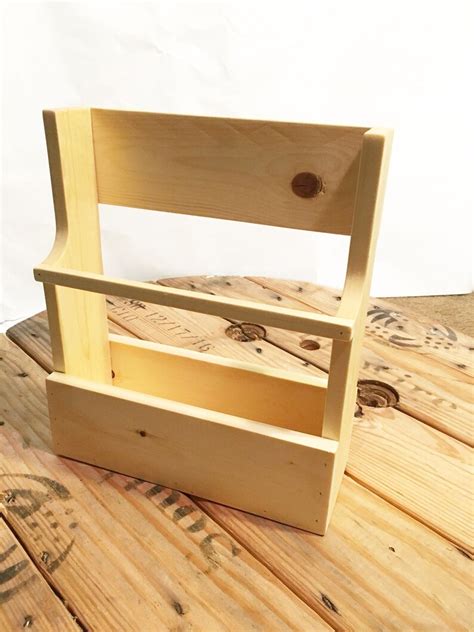 Pallet Magazine Rack Etsy