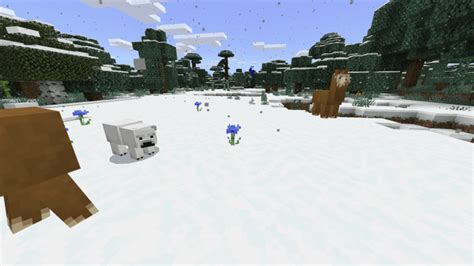 Mcpebedrock Infinite Snow World Add On 114 Minecraft Addons