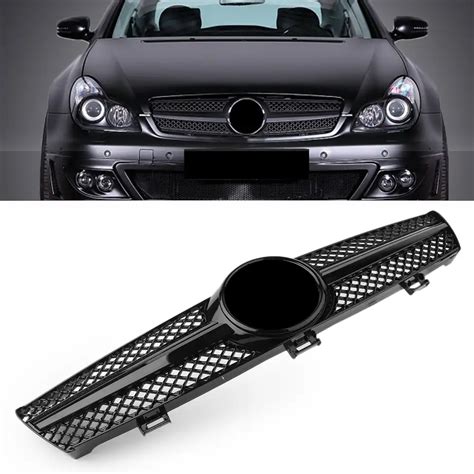 Car Front Grille Amg Style Grill For Mercedes Benz W219 Cls500 Sls600