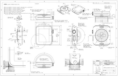 They are the eighth generation of the iphone, succeeding the iphone 5s. Apple Posts Detailed 38mm and 42mm Apple Watch Schematics ...