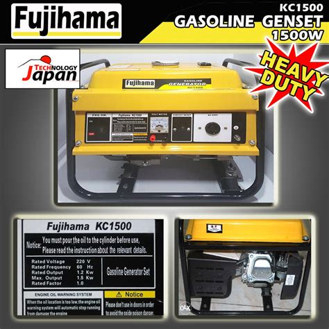 That is why, i recommend westinghouse rather than other generator brands for your home, rv, camping, jobsite, or diy project. Gasoline Generator KC1500 | Shopee Philippines