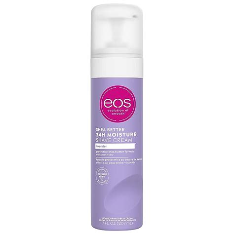 Amazon Com Eos Shea Better Shaving Cream Para Mujer Lavanda Crema De Afeitado Cuidado De La