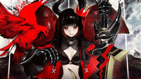 Black And Red Anime Girl Wallpapers Top Free Black And Red Anime Girl