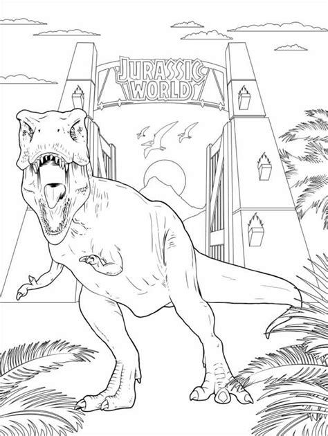 “tyrannosaurus Rex At The Gate” Da Universal Studios Limited Em Póster