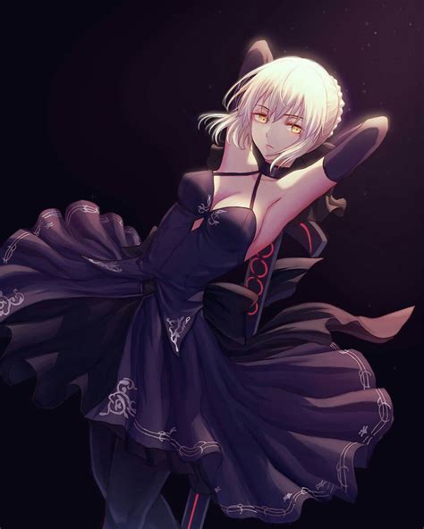 Fate Saber Arthuria Pendragon Alter Female Characters Anime Characters