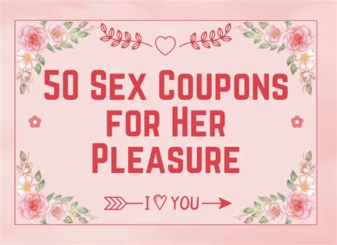 50 Sex Coupons For Her Pleasure Love And Naughty Vouchers For Wife Or